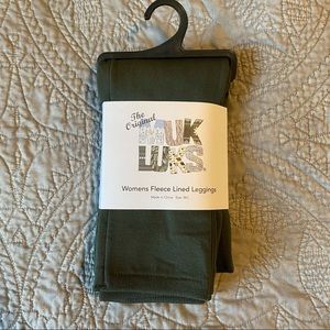 Fleece lined leggings